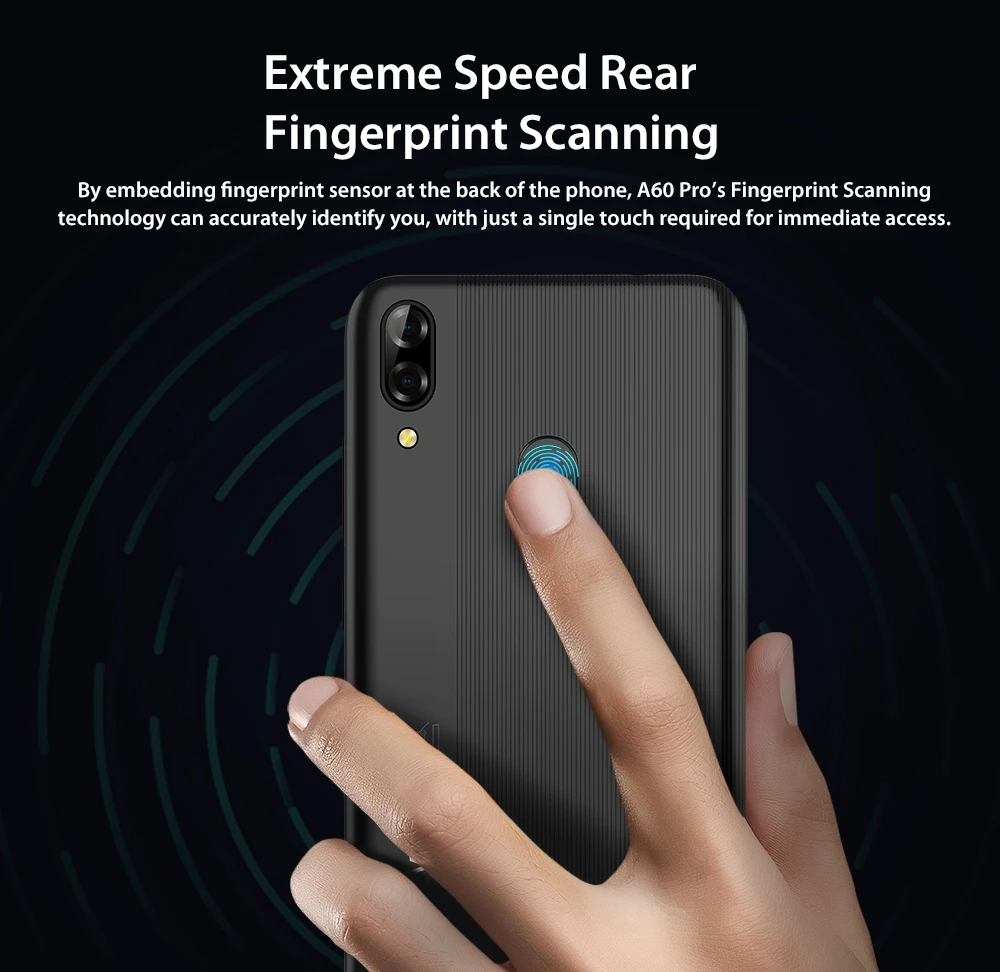 Смартфон Blackview A60 Pro, 4G, Android 9,0, 3 Гб ОЗУ, 16 Гб ПЗУ, аккумулятор 4080 мА · ч, 6,088 дюйма, экран в виде капли воды, разблокировка отпечатков пальцев, мобильный телефон