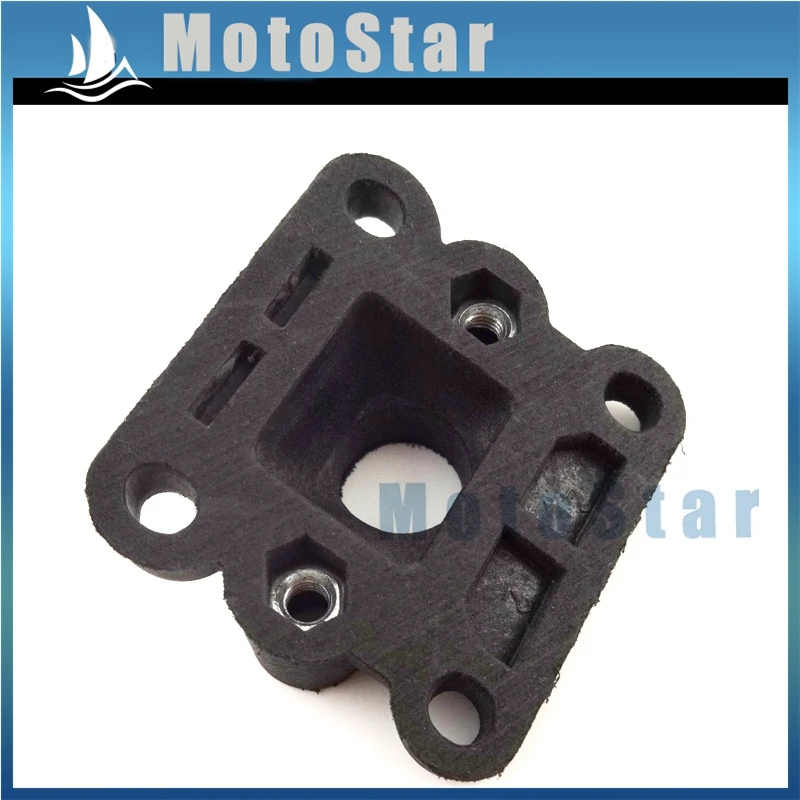 Pocket Dirt Bike Intake Pipe Inlet Manifold for 2 Stroke 47cc 49cc Engine Carburetor Carb Minimoto Moto ATV Quad 4 Wheeler