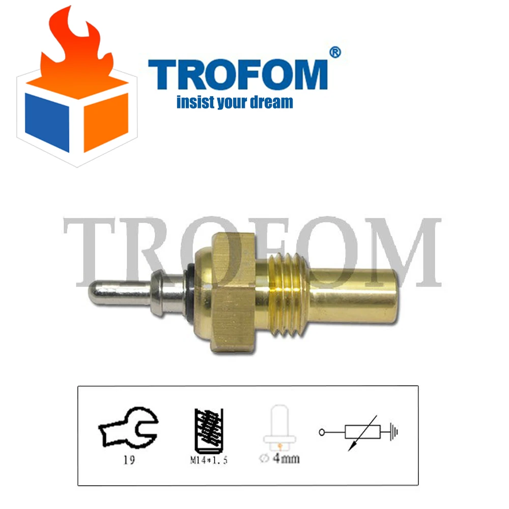 Охлаждающей жидкости Температура воды Сенсор для MERCEDES BENZ 100 190 W202 S202 W124 W210 S124 S210 W460 W461 W463 T2 T1 пух 0055450324