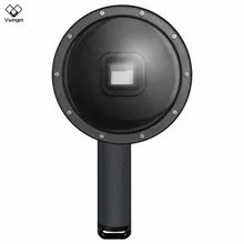 NEW SHOOT 6 inch Dome Port XTGP376 HD for Gopro Hero 5 Underwater Diving Action Camera Accesories With Floaty Bobber