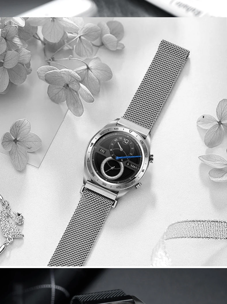 22 мм ремешок для часов samsung galaxy watch 46 мм 42 мм active 2 gear S3 Frontier Milanese Amazfit gtr 47 мм bip huawei watch GT ремешок