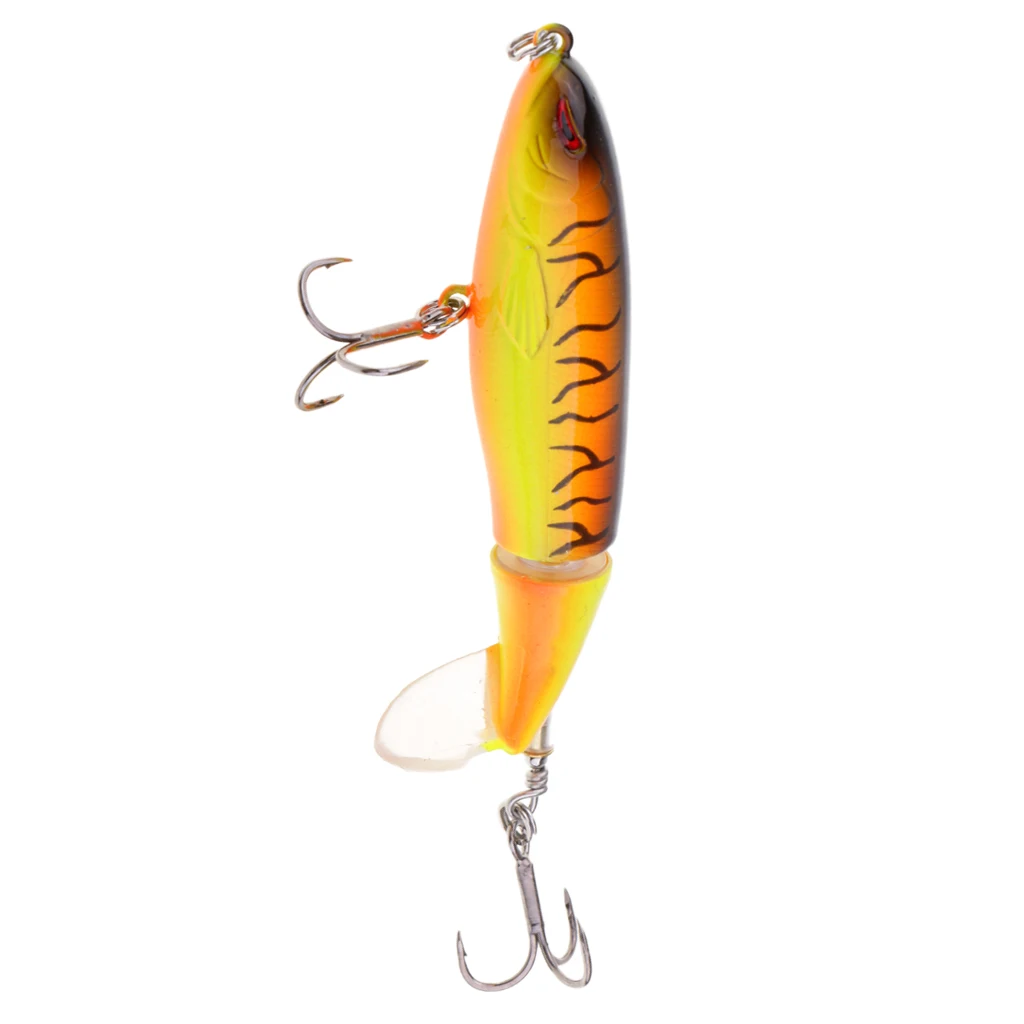1Pcs 13g 100mm Topwater Fishing Lure Floating Lure Big Hard Bait Hooks Carp Bass Fake Fishing Lure 
