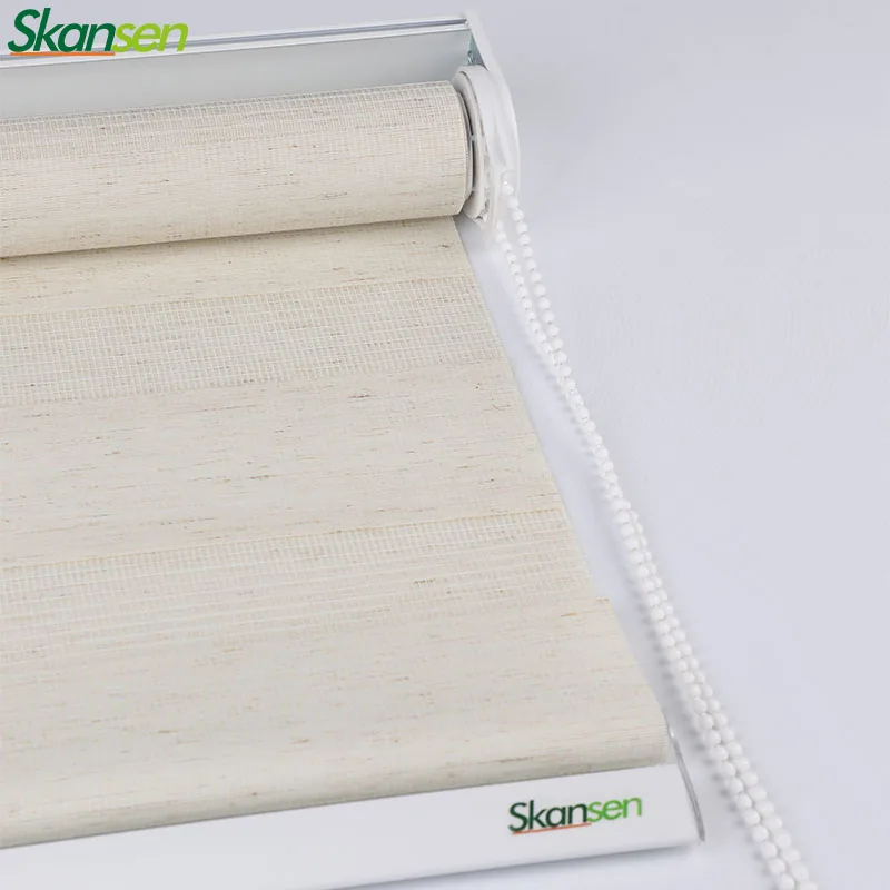 

Skansen Zebra roller blinds with 38mm alum tube for Living Room, Bed Room, Study Room, Accept Customized Size