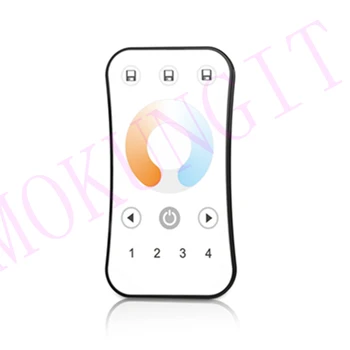 

4 Zones 2.4G Color Temperature Remote Control R7 Polarless Temperature Lamp with Color Temperature Remote Controller R7