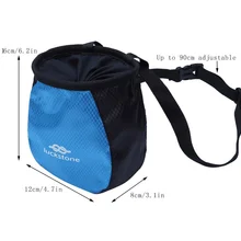Альпинистские сумки Спортивная пляжная сумка для альпинизма на открытом воздухе фитнес-гимнастика противоскользящая емкость для порошка поясная сумка и регулируемый пояс