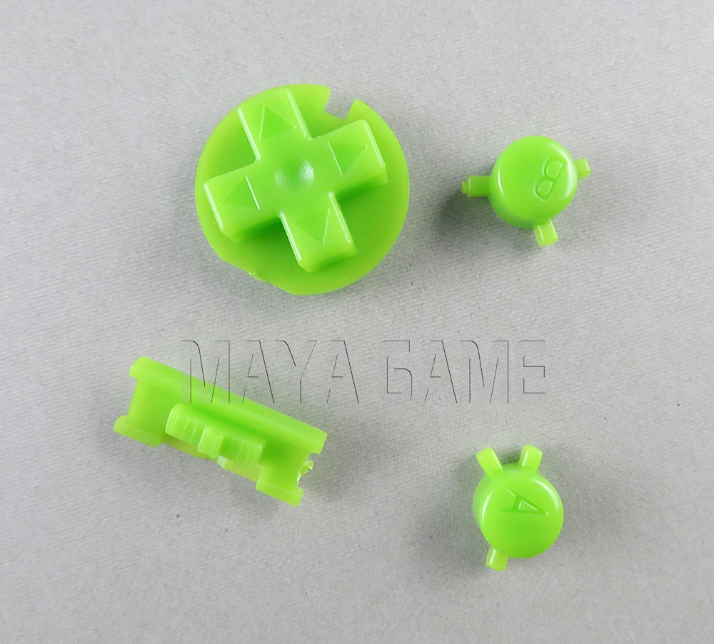20 компл./лот высокое качество АВ кнопок клавиатуры для Gameboy Цвет GBC Фул кнопки D