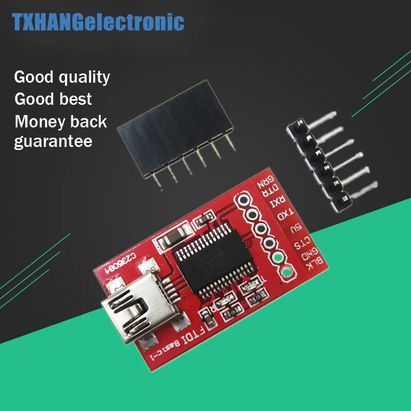 

FT232RL FTDI Serials Adapter Module Mini Port for Arduino USB to TTL 3.3V 5.5V