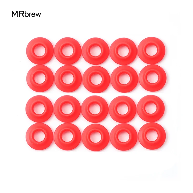 

20pcs/lot Silicone Rubber Gaskets Washers for Ez Cap Swing Flip Top Bottle Home Brew Beer Soda Bottle Seal