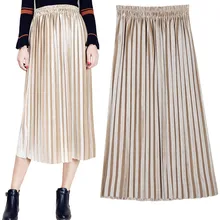 Горячая Распродажа 6 цветов Женская гофрирующая юбка винтажная высокая талия юбки длинные Модные женские сексуальные летние юбки женские A20