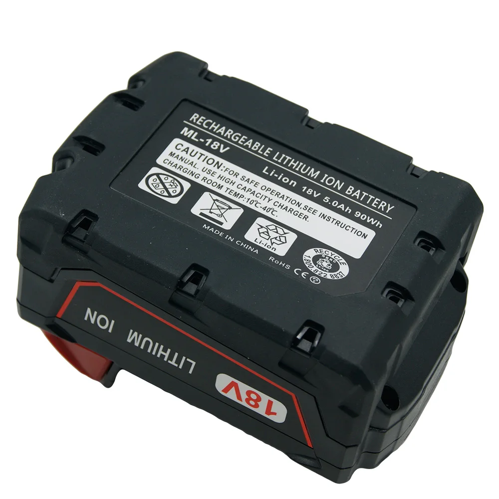 Литиевая батарея для электроинструмента Milwaukee M18 XC 48 11 1850 1852 59 C18B Li18 18 в|battery for|battery