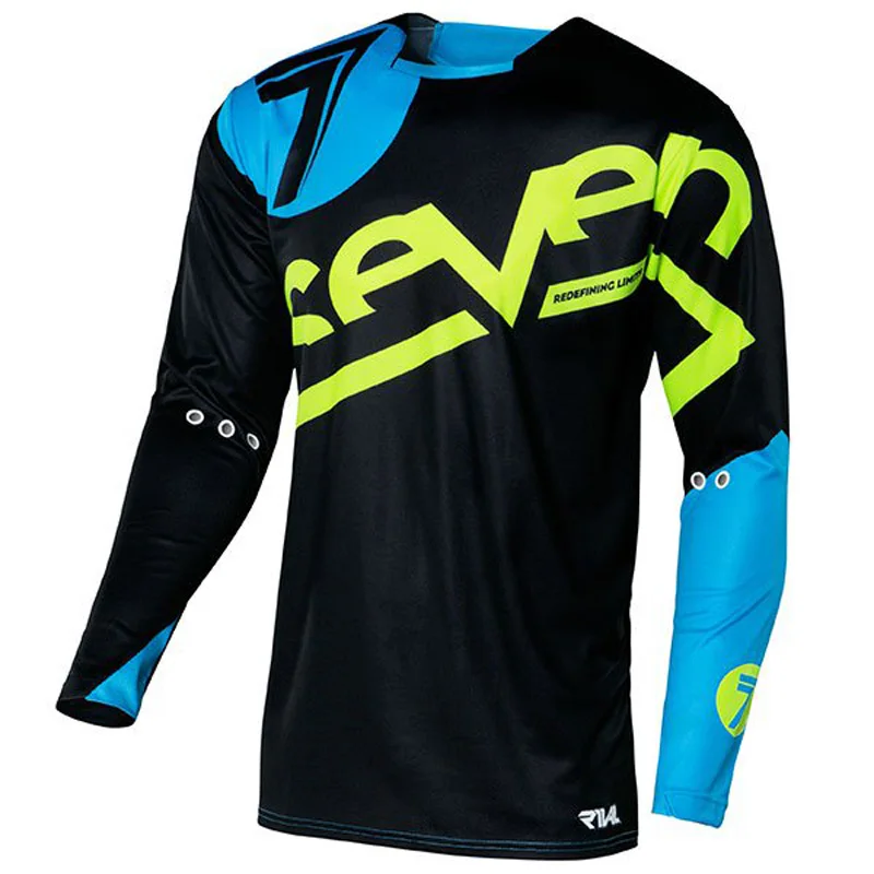 

enduro Seven bmx cycling t-shirt 2019 mountain bike long sleeve for men clothes dh maillot motocross racing jerseys sale