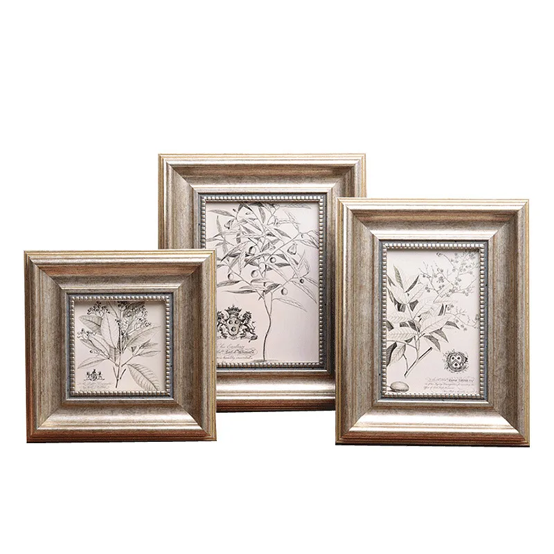 Vintage Golden Color Quality Photo Frame 1pcs Environment Material Picture Frame Multipurpose Pictures For Frames Porta Retrato Frame Aliexpress