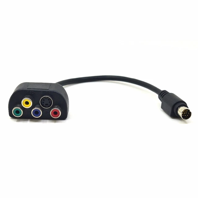 4 Pin S-Video 3.5mm Audio Video S-Video 2 RCA Cable For PC