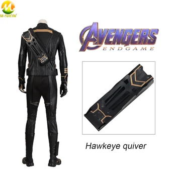 

Avengers Endgame Hawkeye Cosplay Costume Avengers 4 Hawkeye Quiver Cosplay Leather Quiver Halloween Costume Accessories