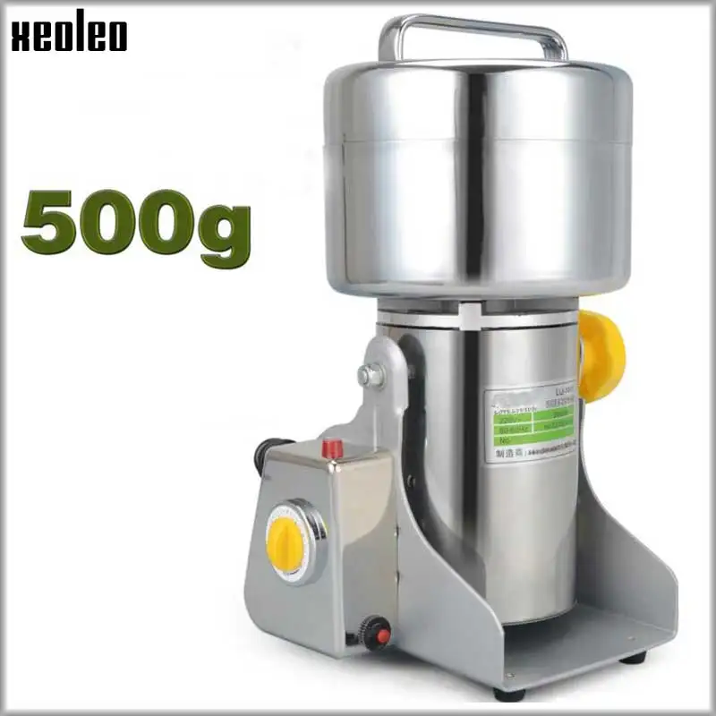 XEOLEO Grain Grind machine 500gSwing type stainless steel electric