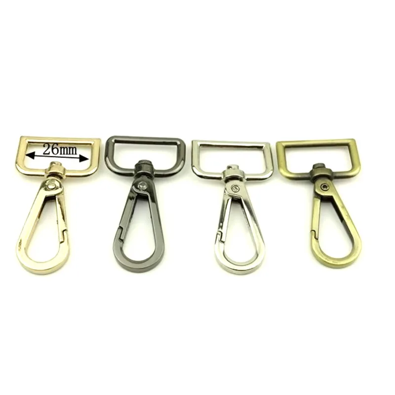 1"(25mm) Swivel Clasp Swivel Hook Push Gate Snap Hook Purse Clasp Purse Making Supplies Bag