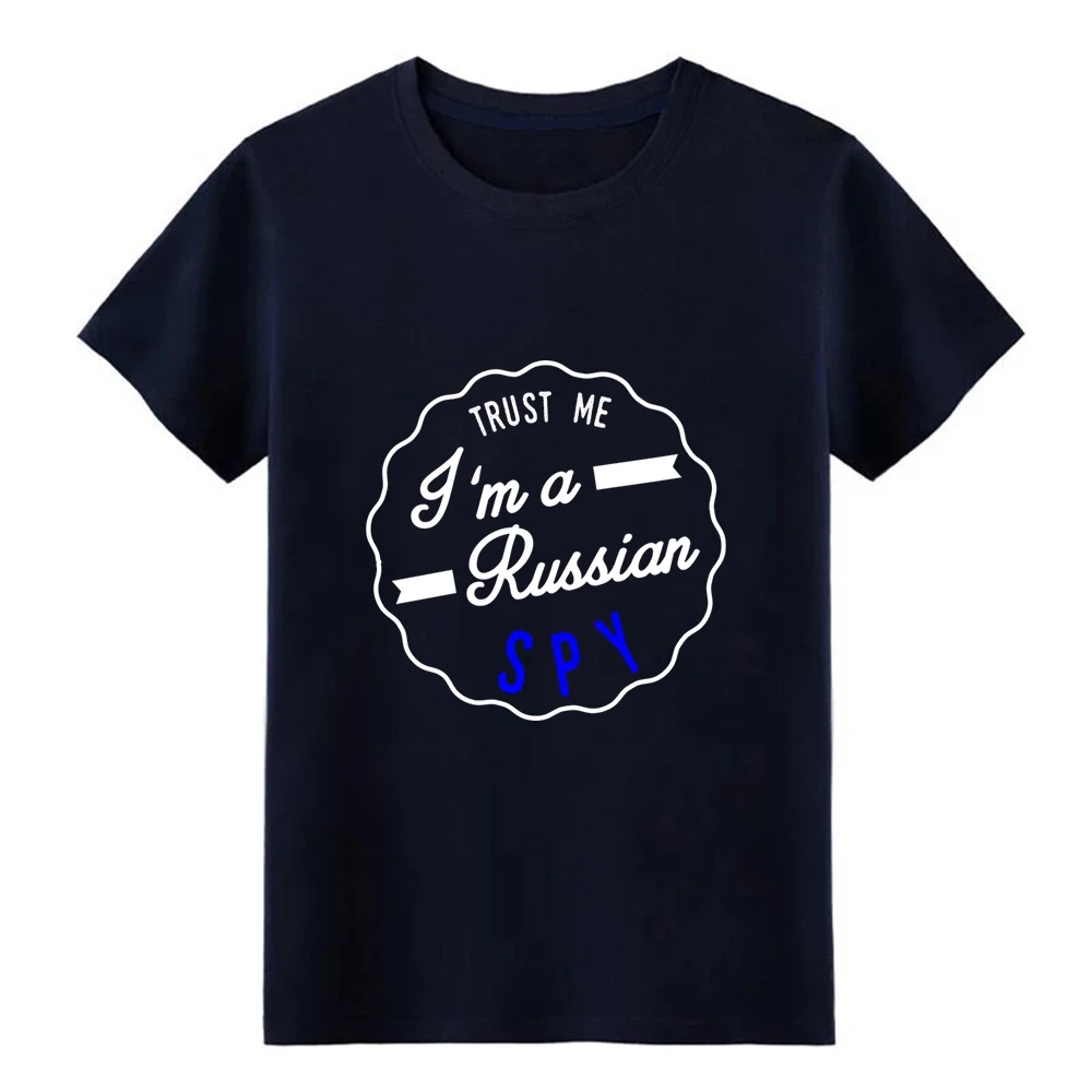 Забавная футболка с надписью spy trust me i m a русский юмор костюм короткими рукавами и