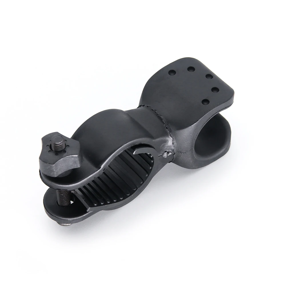 Rotation Flashlight Mount Holder Bicycle Mounting Bracket Torch 360 Degrees Clip Flashlight Clamp