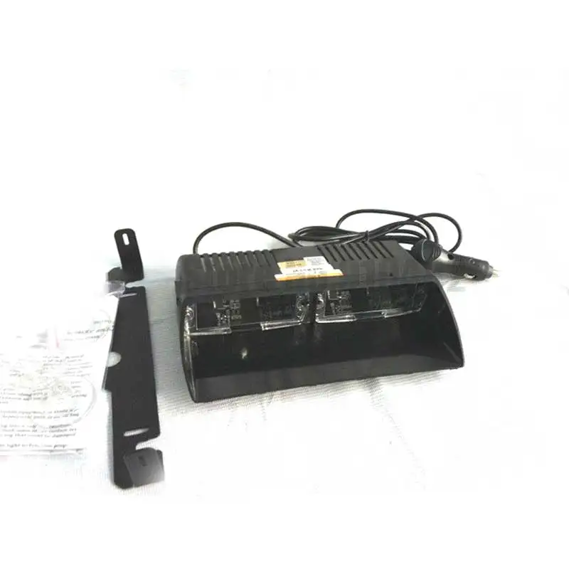 

Red Blue 16 LED Police Strobe Light Flash Emergency Windshield S2 Led In Dash Police Light Car Warning Light Car Strobe Light