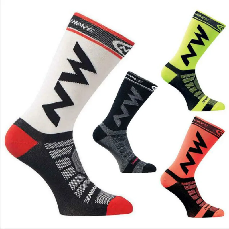 

New 2019 High Quality Professional Brand Sport Socks Breathable Road Bicycle Socks Outdoor Sports Racing Cycling Socks Footwear