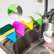 Кухонная Раковина Губка держатель многофункциональный скольжения кольцо чистые мыло dishesBathroom Гаджеты держатель висит коробка для хранения
