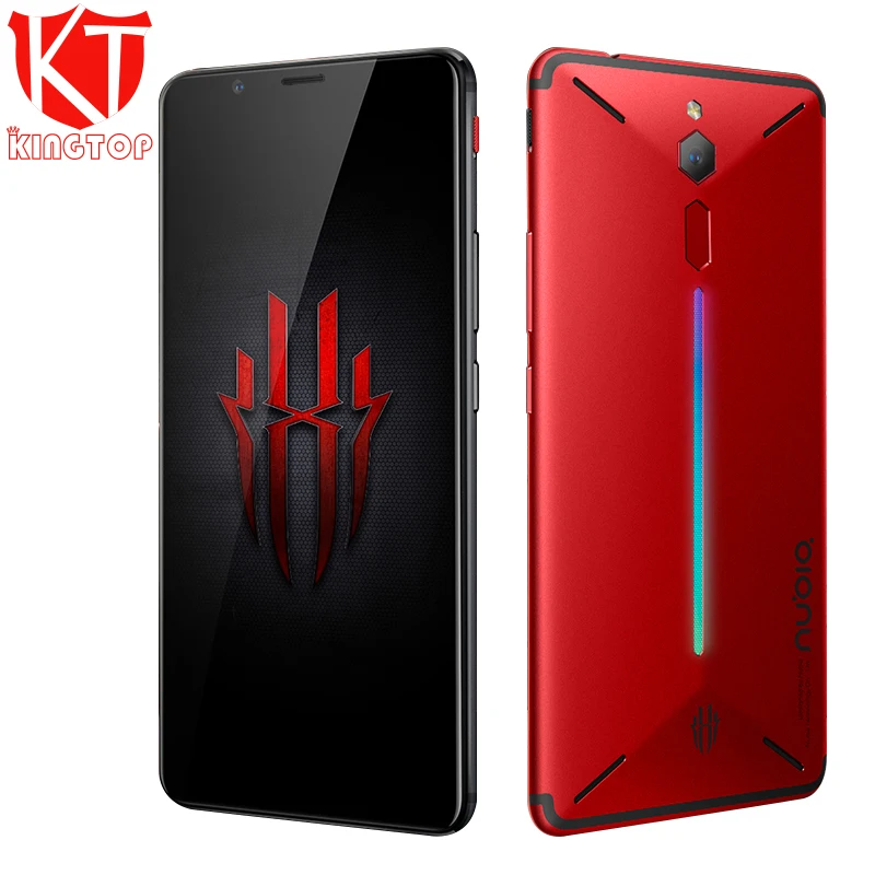zte Nubia красный магический игровой мобильный телефон " Octa Core 6/8 GB/64 Гб 128 ГБ Полный Экран отпечатков пальцев Android 8,1 4G LTE смартфон