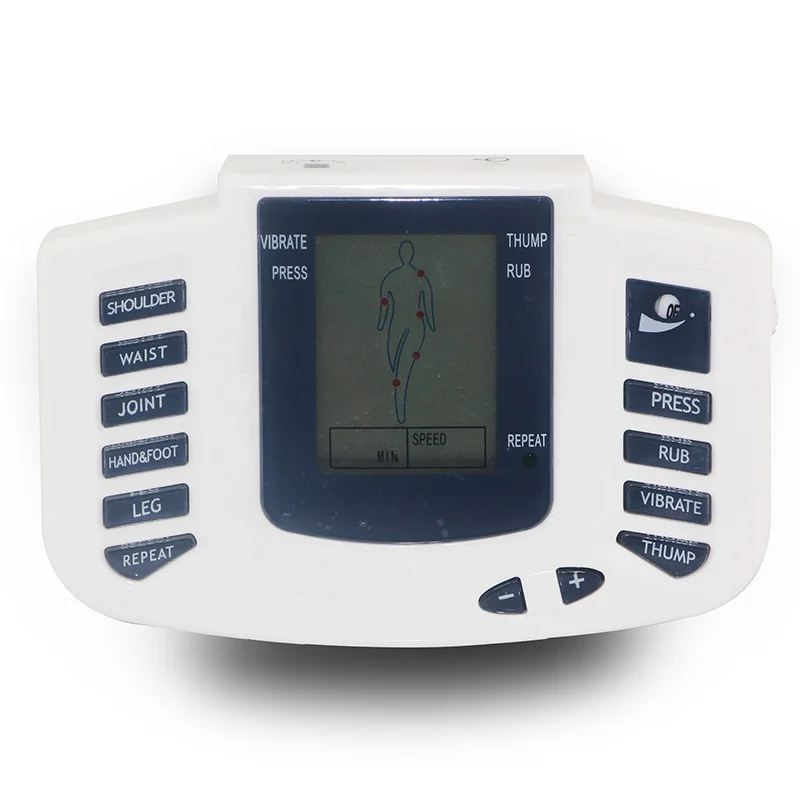 Digital Electronic Body Massage Muscle Relax Stimulator Tens Acupuncture Therapy Massager with Electrode Pads
