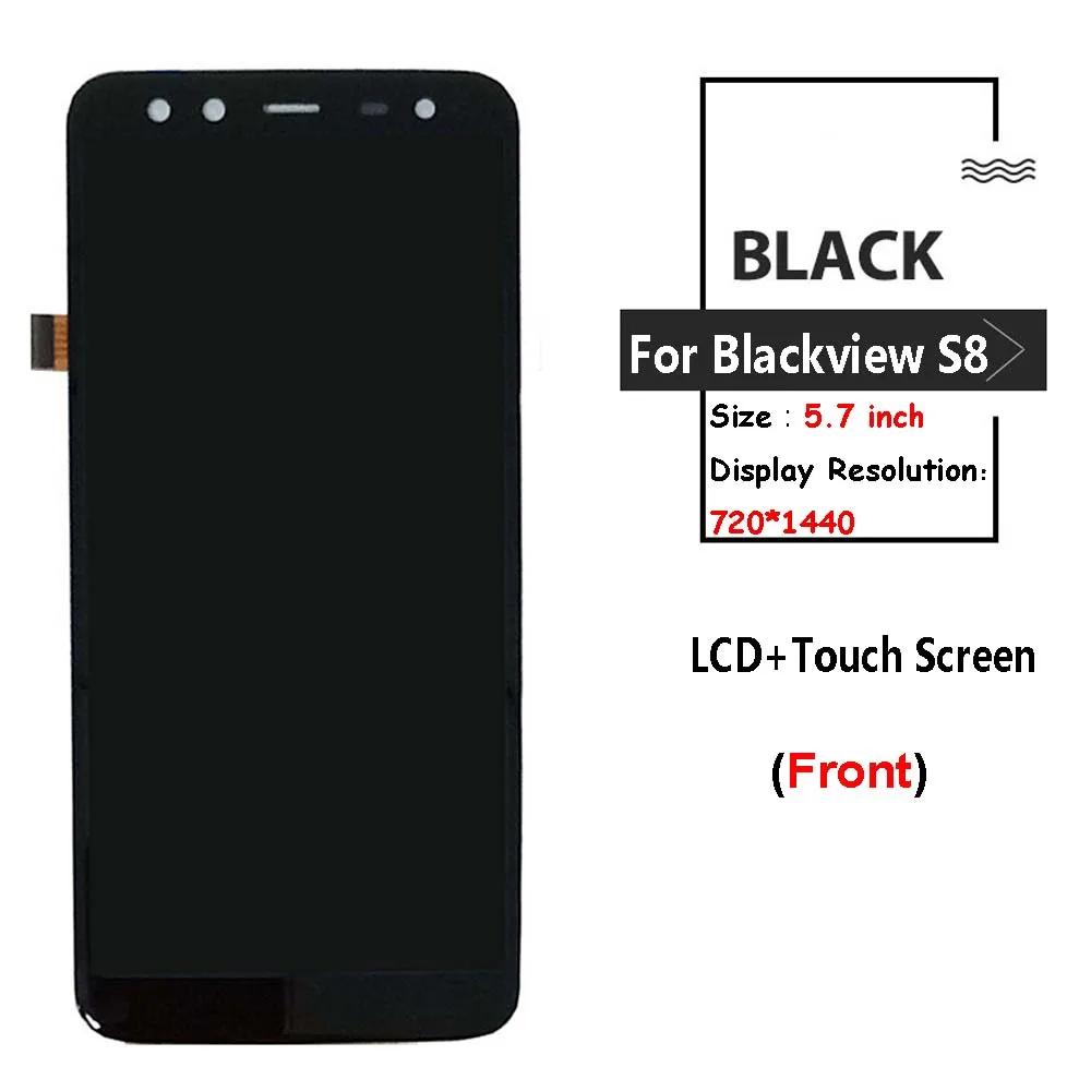 ЖК дисплей для BlackView S8 с сенсорным экраном и дигитайзером в сборе|Экраны