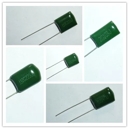 10 шт. 400В 2G103 0 01 мкФ 10nF 2G223 22nF 2G333 33nF 2G473 047 47nF 2G104 100nF 1 5% полиэфирная пленка милар