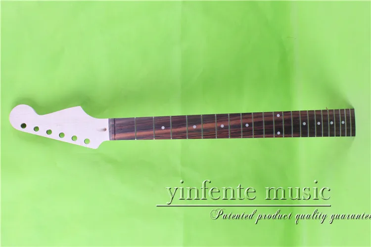 25.5 Electric guitar neck  flame  maple made Bolt on  rose wood  fingerboard fine quality  22  fret  0026#