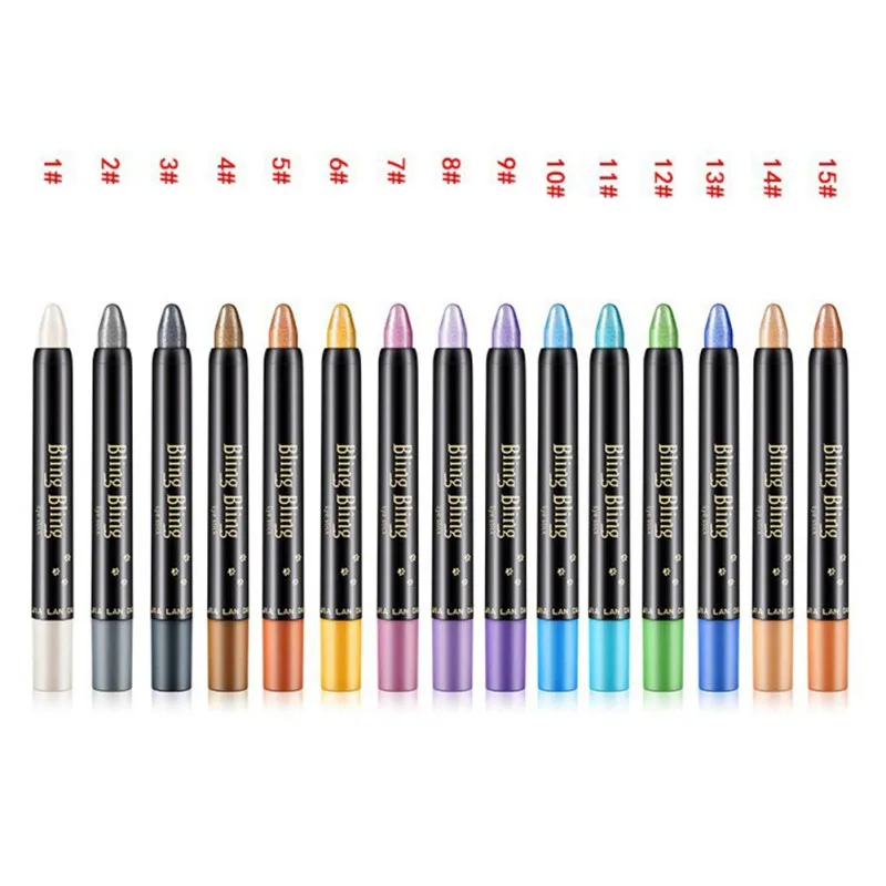 Shimmer Eye Shadow Pen Professional Beauty Automatically Rotate High