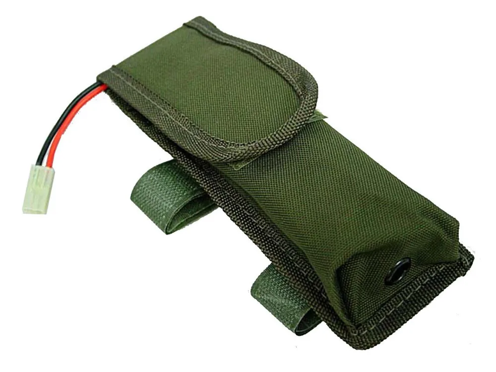 

Tactical Molle Battery Bag Utility Pouch Airsoft Military Paintball OD