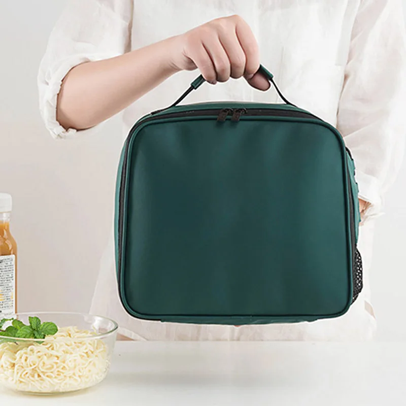 

Multifunctional Portable Waterproof Picnic Bag Insulated Lunch Bag with Handle Zip for Outdoor @LS