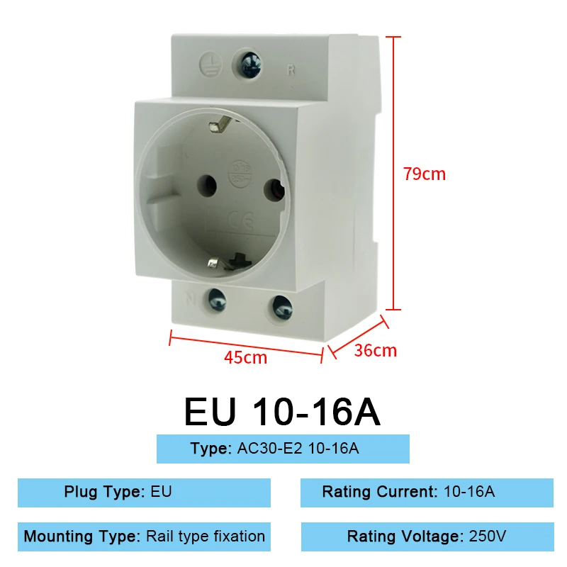 EU 10-16A 250V