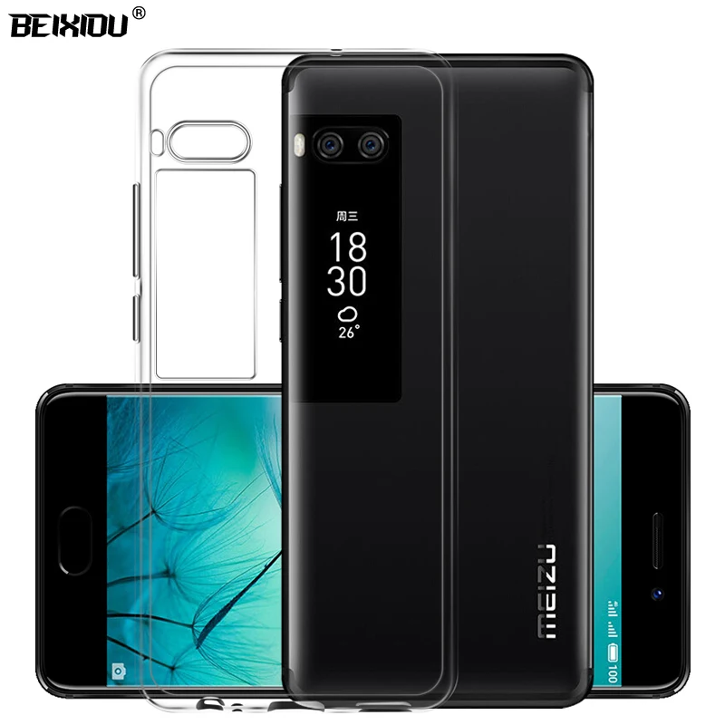 

Case For Meizu Pro 7 Plus TPU Silicon Durable Clear Transparent Soft Case for Meizu Pro 7 Plus Phone protective Back Cover