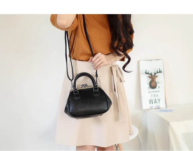 KYYSLO Pu Leather Women's Bag Handbag Korean Version Of Casual Fashion Women Shoulder Messenger Bag High Capacity Handbag