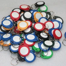 1000 шт./лот EM4305 копия перезаписываемый EM ID брелоки RFID брелок для ключей с биркой карты 125 кГц маркер доступа дубликат