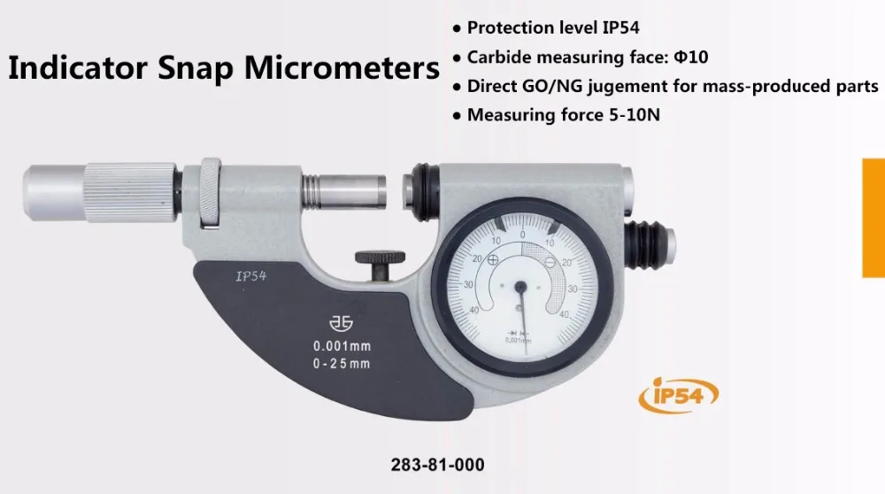 Индикатор оснастки микрометров 0,001 мм 0-25 мм 25-50 мм Вне микрометр