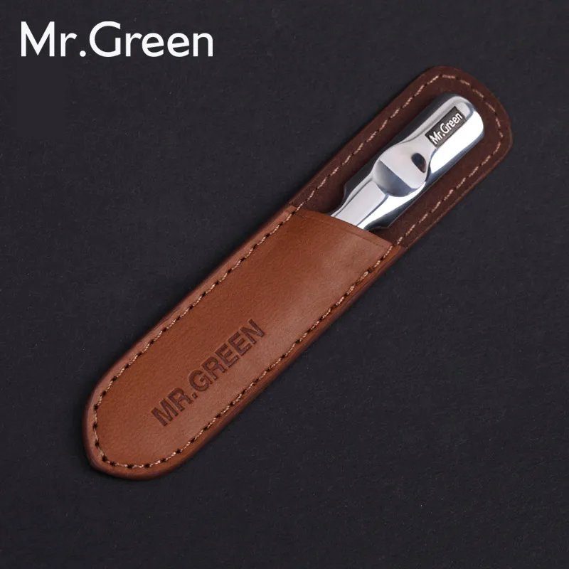 MR. GREEN пилка для ногтей из нержавеющей стали профессиональный инструмент