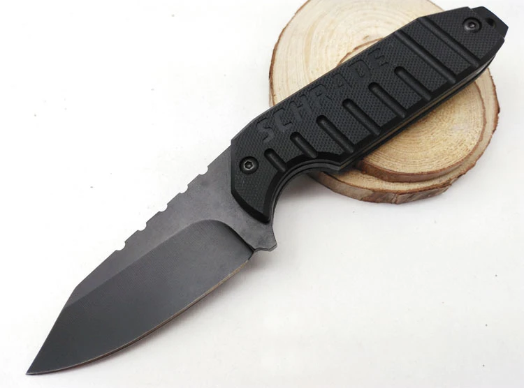SHRADE Sawback Fixed Blade Tactical Knife Hunting Survival Knives Fixed