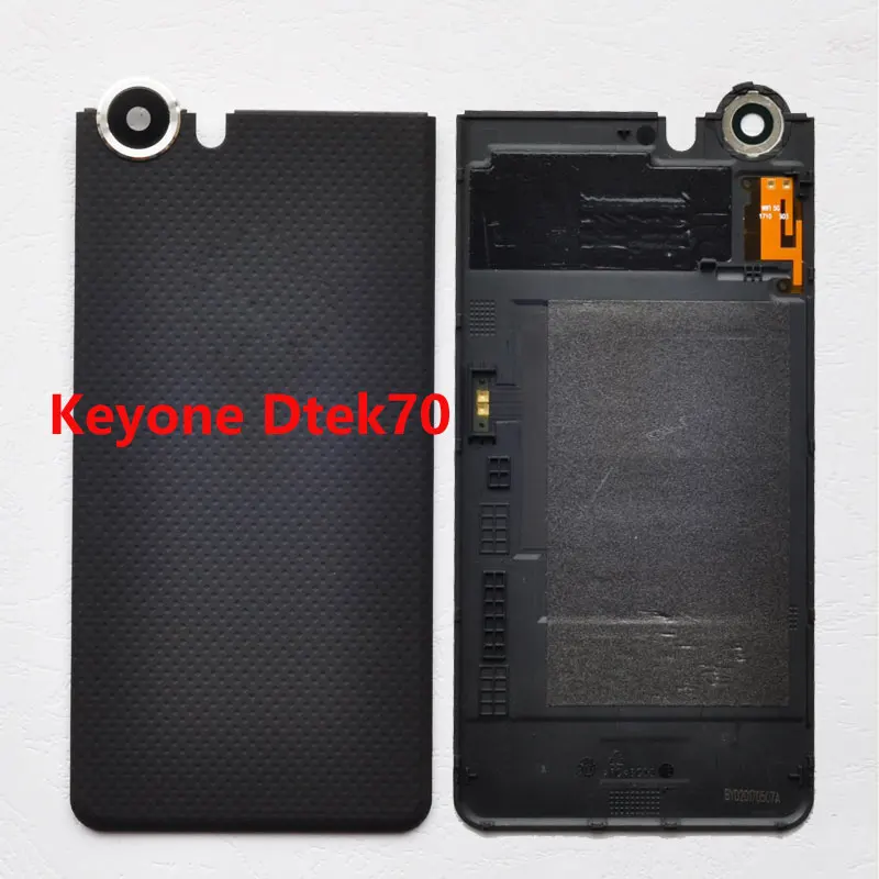 

For Blackberry Keyone Dtek70 Repair Part Plastic Rear Housing Battery Cover Back Case With Logo
