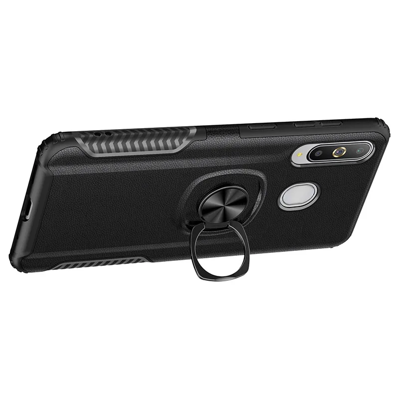 For Samsung Galaxy A60 Case Ring Magnetism Stand Shockproof Car stand Armor back cover For Samsung Galaxy A60 Coque 6.3 Inch