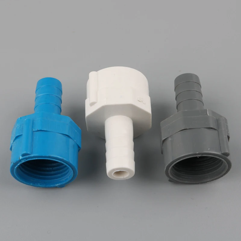 

5pcs NIEYY 1/2'' Female Thread To 10Mm Hose Connector PVC Quick Connector Hard Tube Pagoda Joint Garden Irrigation Pipe Adapter