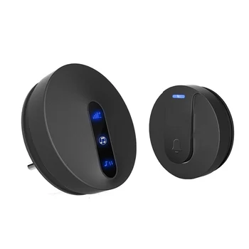

433.92MHz/315MHz Wireless Door Bell No Battery Cardless UK/ US/ EU Plug Home