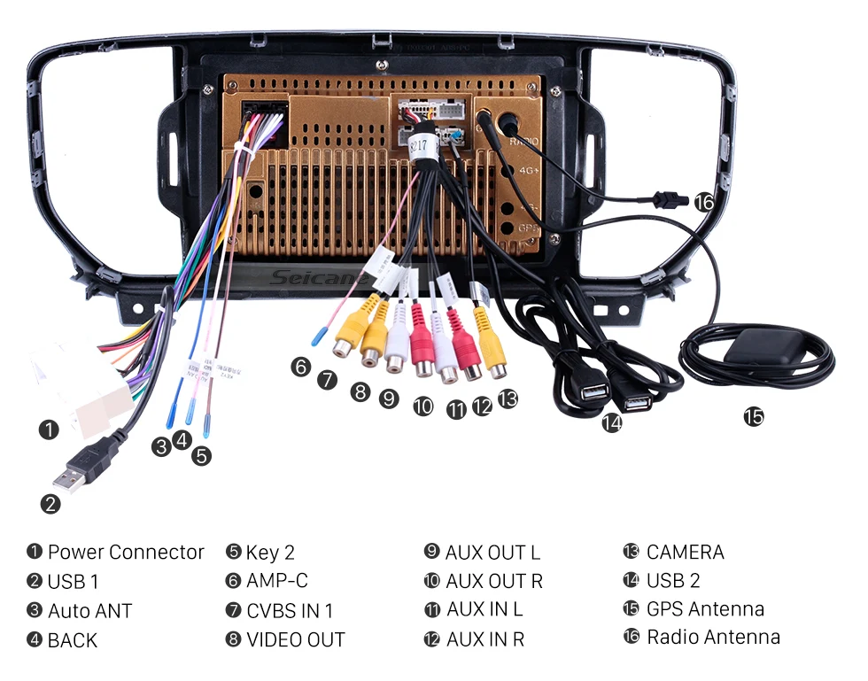 Top Seicane Android 6.0/7.1/8.1 9" Car Radio For 2016 2017 2018 KIA KX5 Sportage 2Din Stereo GPS Navi Multimedia Player Head Unit 20 Top Seicane Android 6.0/7.1/8.1 9" Car Radio For 2016 2017 2018 KIA KX5 Sportage 2Din Stereo GPS Navi Multimedia Player Head Unit 20