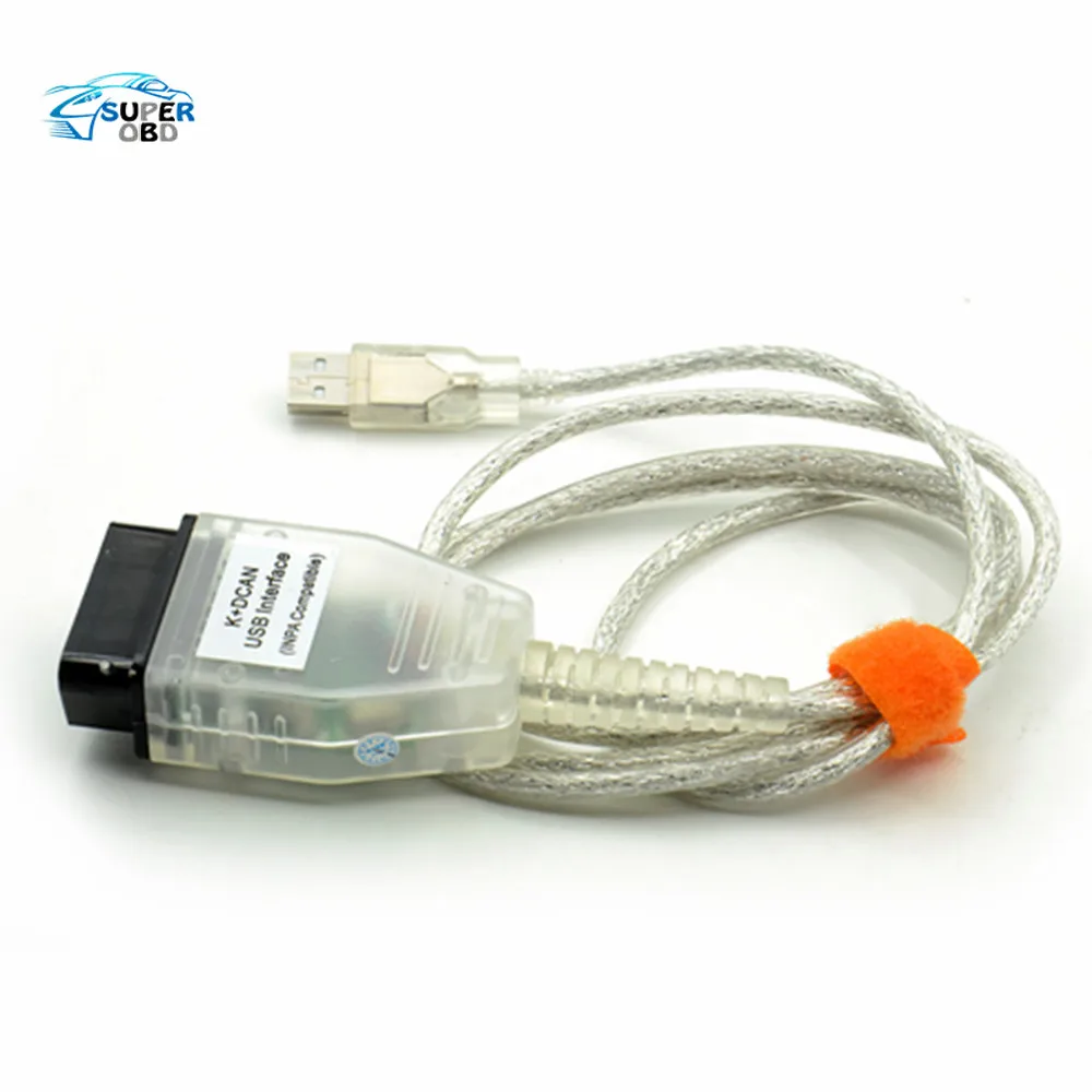 

Newest Cost Effective Inpa K + DCan For BMW Inpa K D Can USB Compatible Interface Diganostic Cable Connector Free shipping