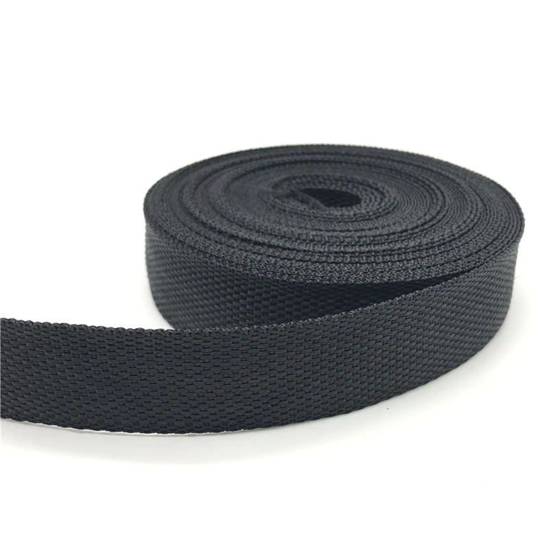 5 야드 30mm 나일론 웨빙 폴리 프로필렌 PP 웨빙 리본 밴드 스트랩 개 목걸이 하네스 야외 배낭 가방 부품