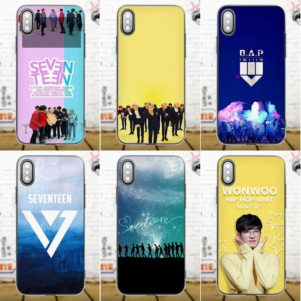 

Top Detailed Popular Case Seventeen Kpop Band Boy For Xiaomi Redmi 5 4A 3 3S Pro Mi4 Mi4i Mi5 Mi5S Mi Max Mix 2 Note 3 4 Plus
