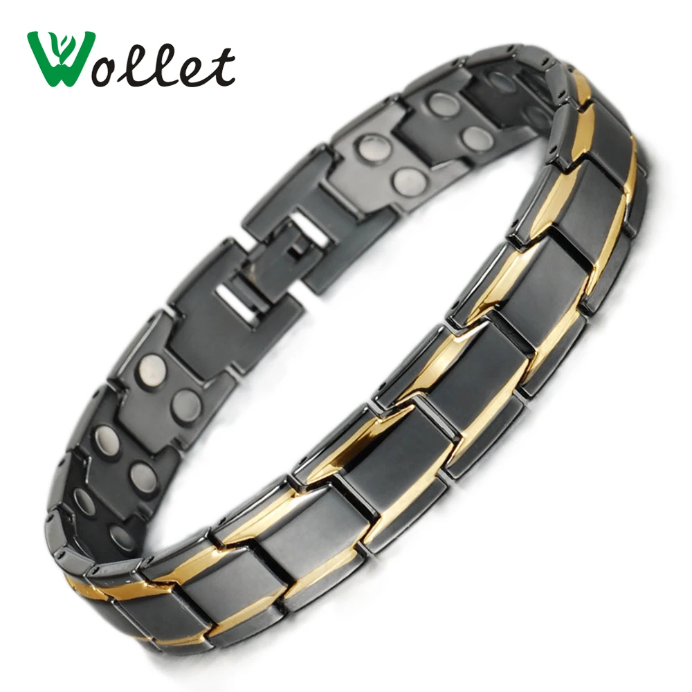 Wollet Jewelry Bracelets For Men Black All or