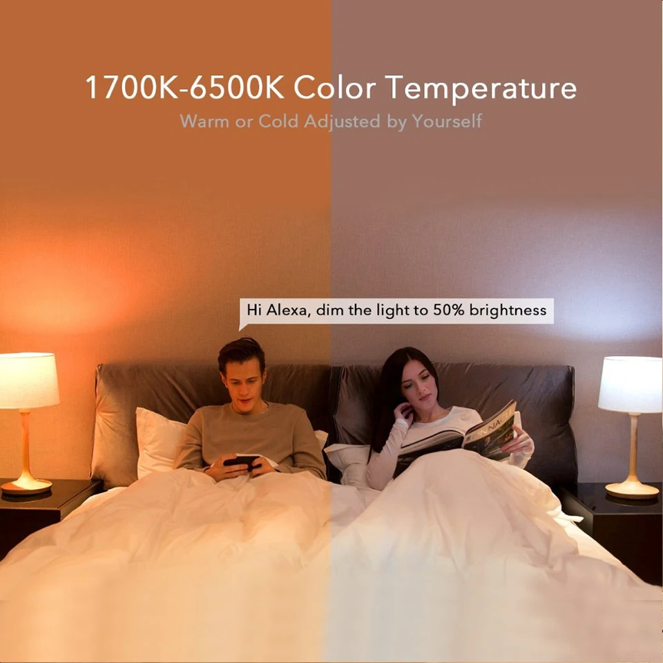 Обновленная версия, умный светодиодный светильник Xiao mi Yeelight, цветной, 800 люменов, 10 Вт, E27, лимонная умная лампа для mi Home App, белая/RGB опция